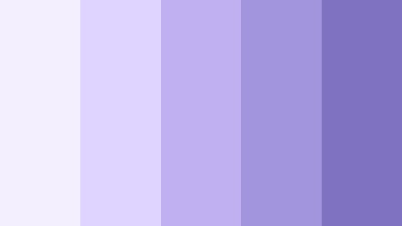 lilac monochrome mood baby lilac color palette with hex codes