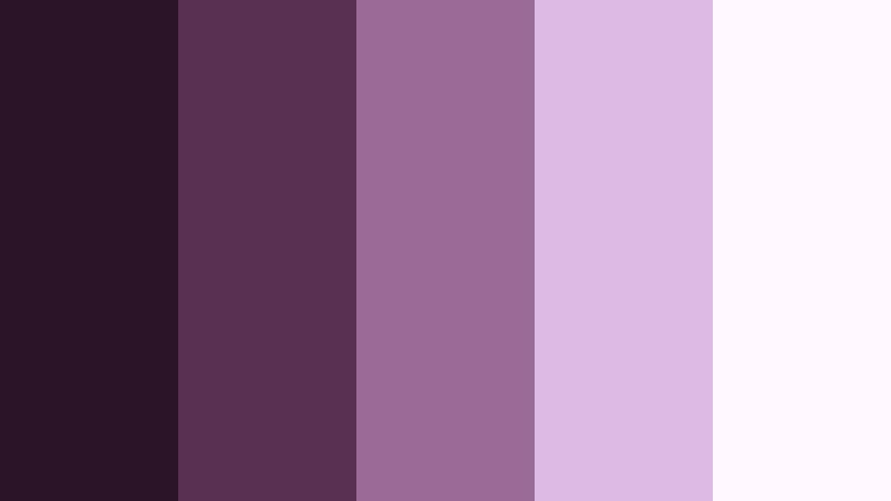 lilac smoke reverie film noir purple color palette with hex codes