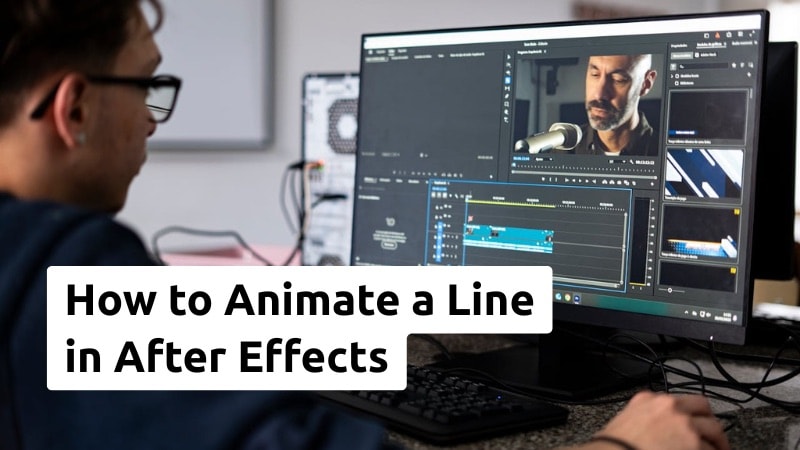 how to animate line in after effects