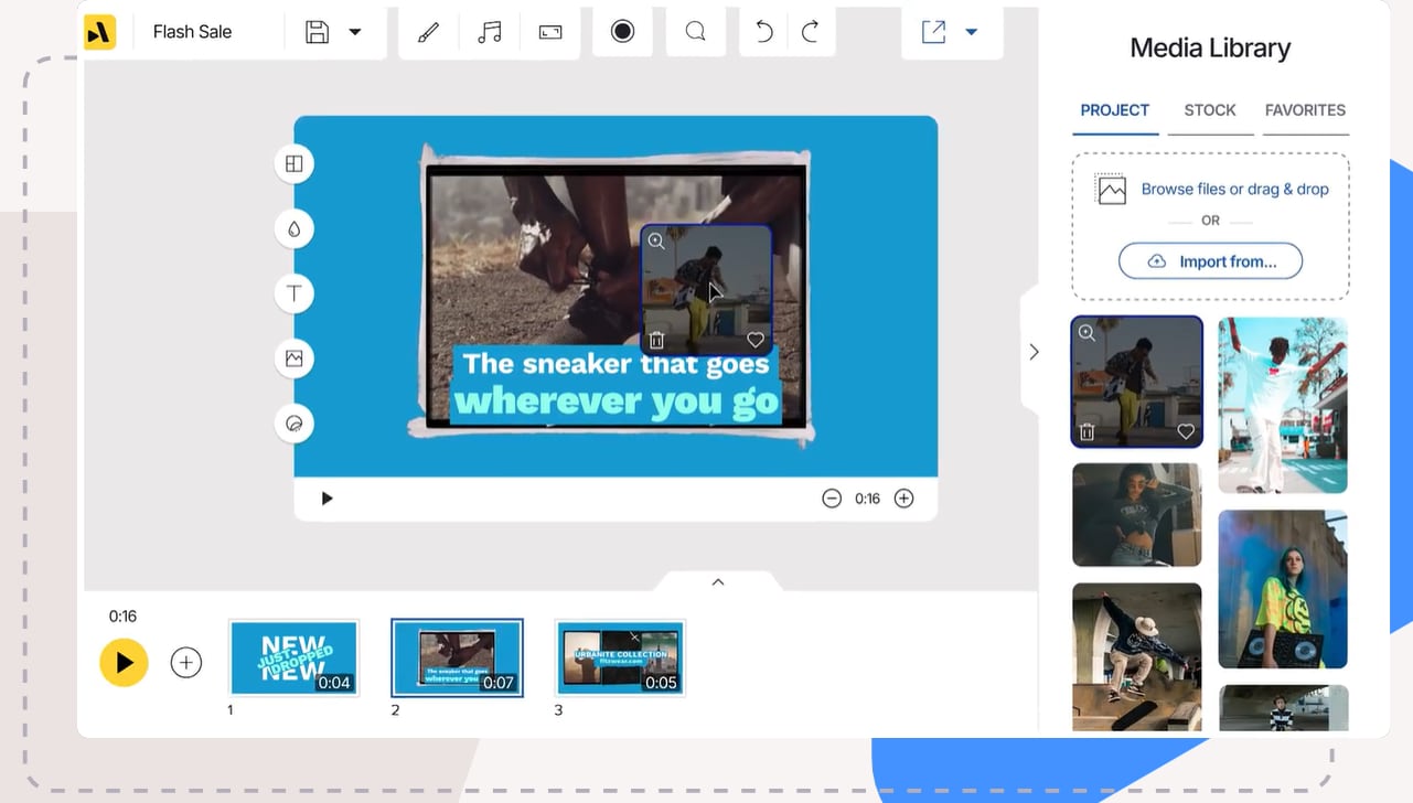 animoto video editor