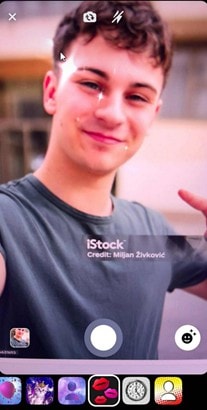 facebook story lip filter