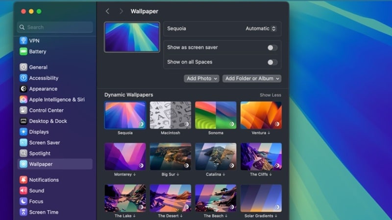 set live wallpaper on mac