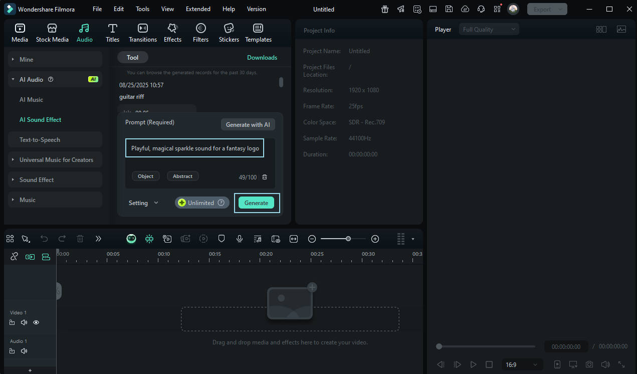 set duration and number