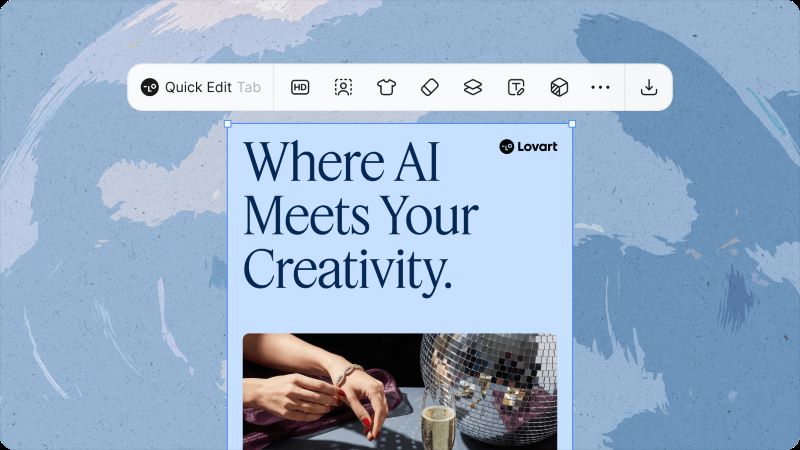 lovart ai editing suite