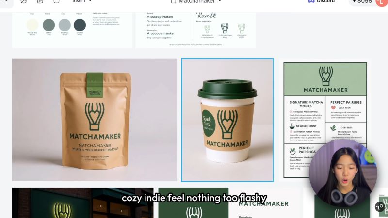 packaging generated by lovart ai