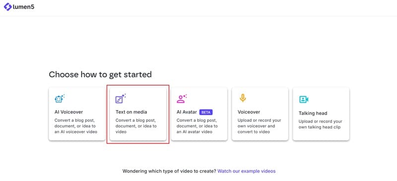 select text on media feature