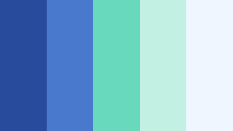 luminous task board cobalt and mint saas dashboard color color palette with hex codes