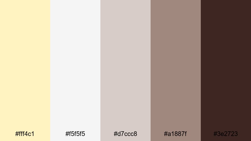 luxe marble daffodil daffodil color palette with hex codes