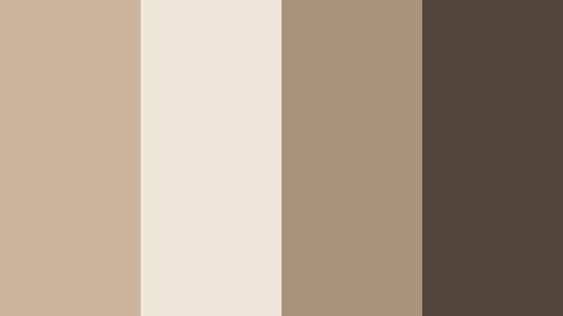 luxe studio monochrome soft sand beige color palette with hex codes