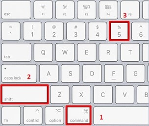 macbook air os uso de atajos de teclado