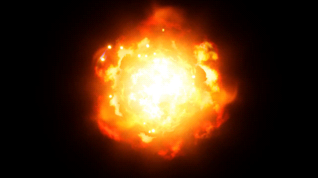 energy flame magic effect video
