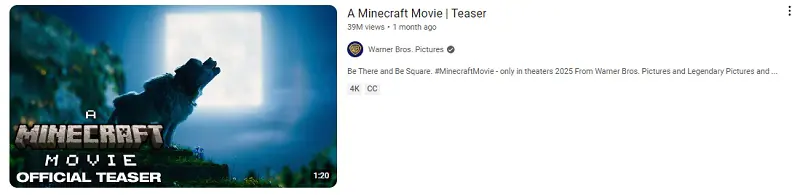 example of teaser trailer