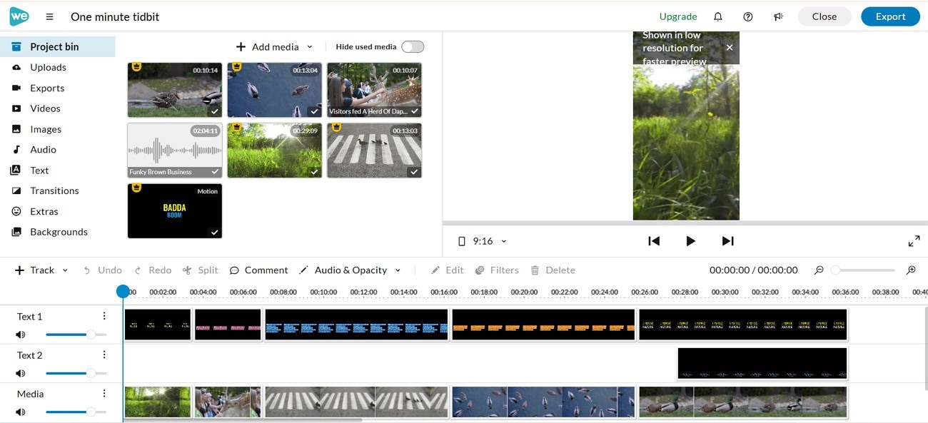 wevideo generates content with ai