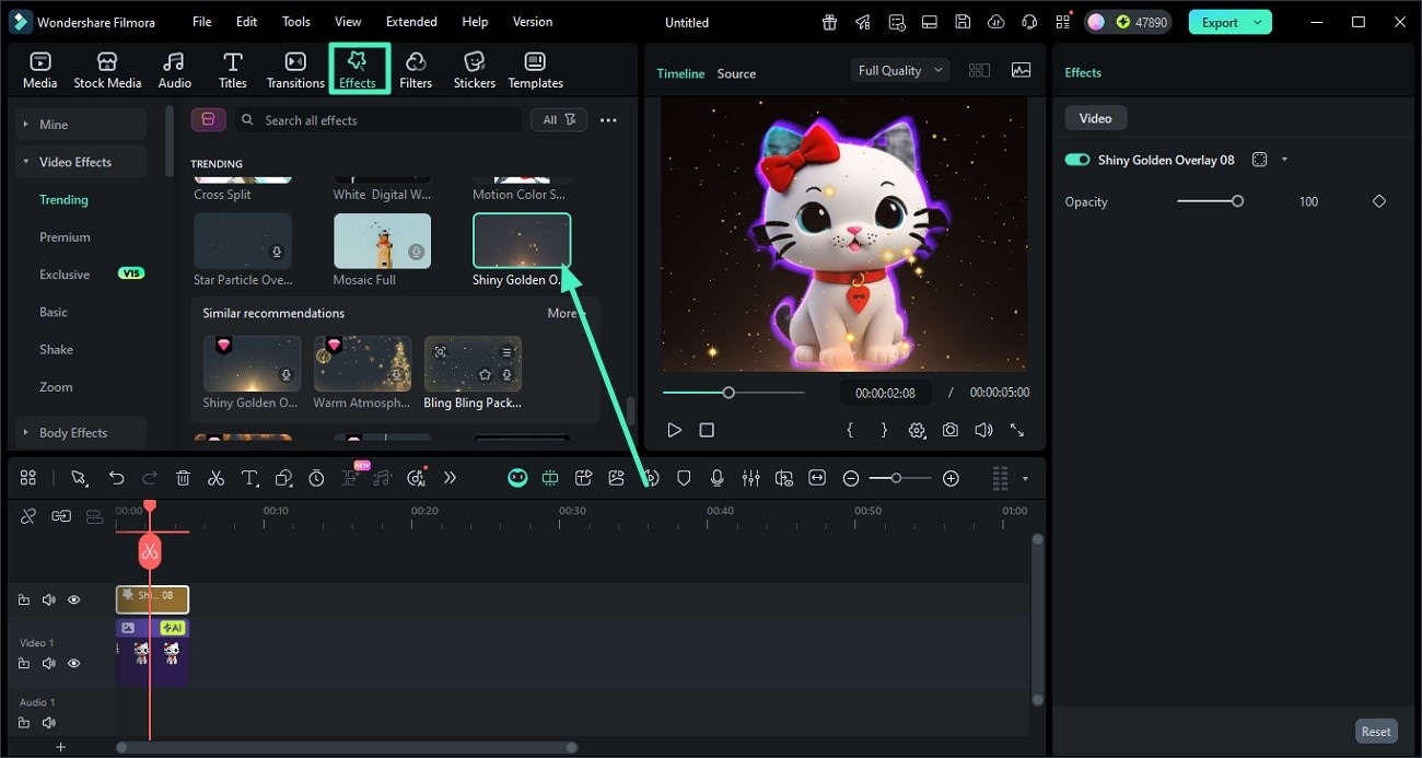 preview sticker apply effects