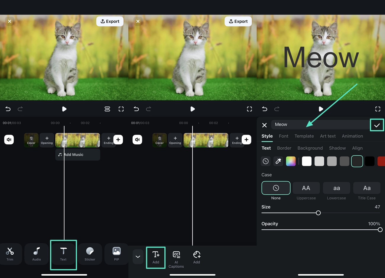 add text image to whatsapp sticker