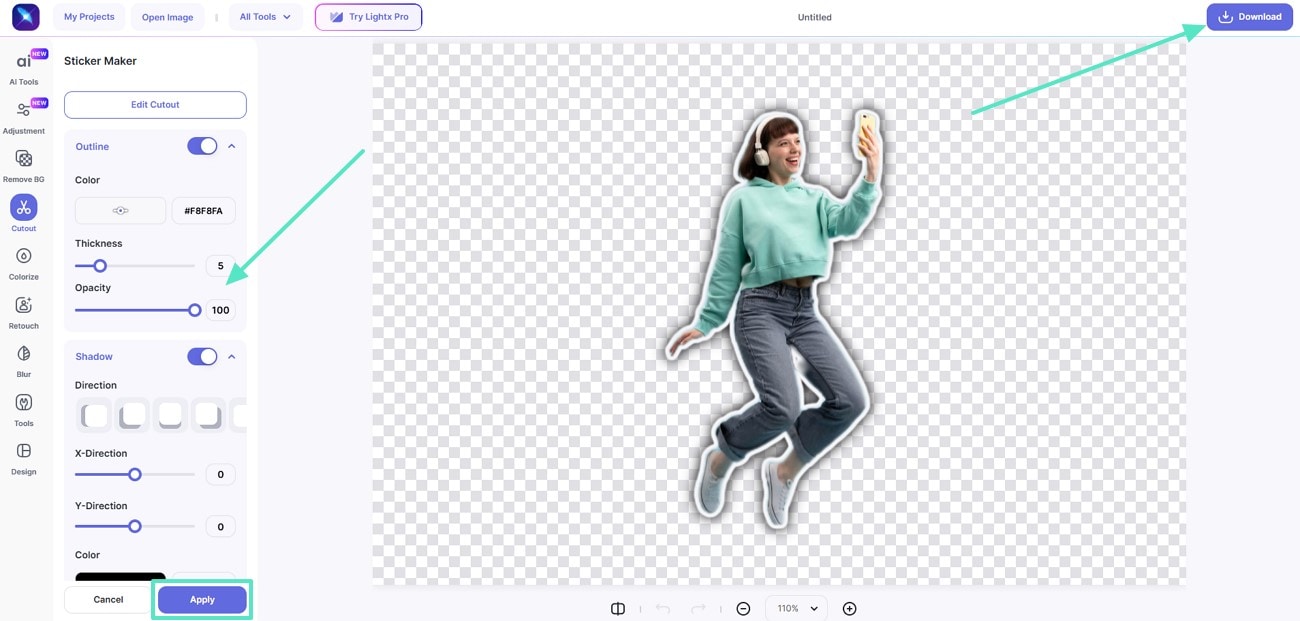 adjust whatsapp sticker and download
