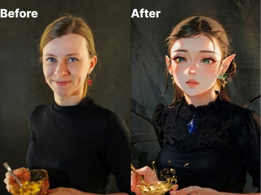 ai-generated male anime character