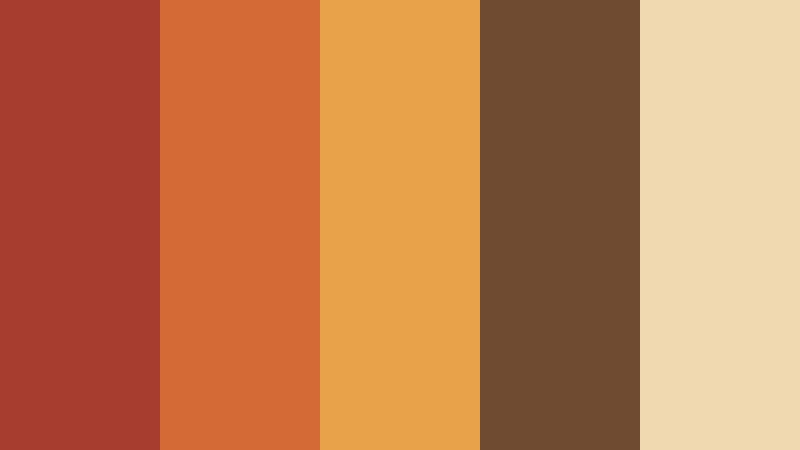 maple orchard fall color palette color palette with hex codes