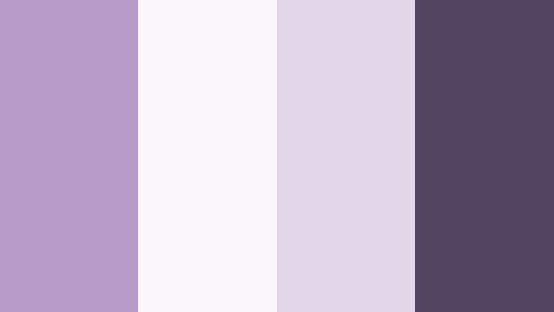 marble atrium glow dusty violet color palette with hex codes