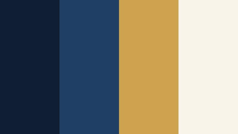 marble atrium glow navy blue and gold hotel color color palette with hex codes