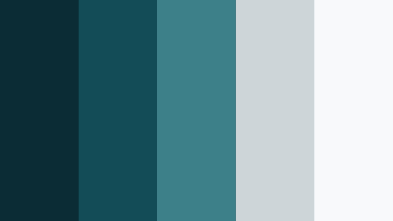 marina slate modern ocean drift color palette with hex codes