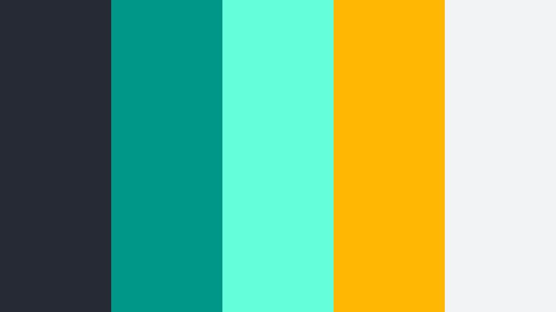 market pulse charcoal and teal accounting firm color color palette with hex codes