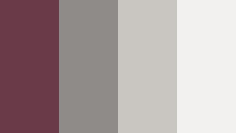 maroon and concrete grid dusty maroon color palette with hex codes