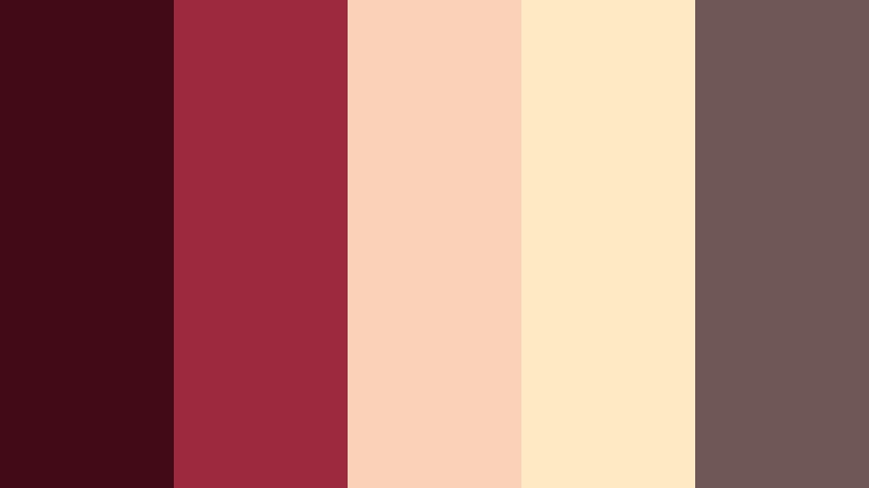 maroon champagne toast midnight maroon color palette with hex codes