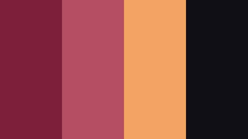 maroon spotlight stage dusty maroon color palette with hex codes