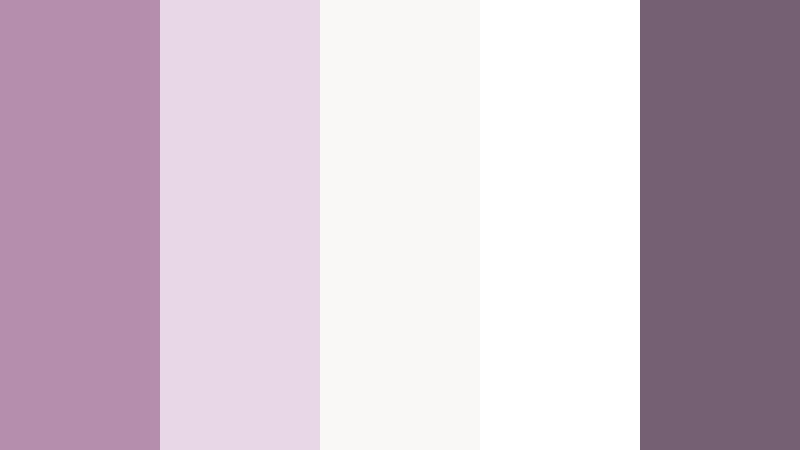 mauve marble edit lavender and white beauty store color color palette with hex codes
