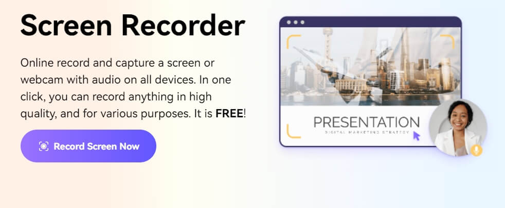 media.io free online screen recorder