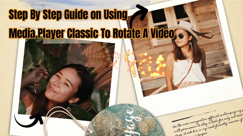 rotate videos with media player classic