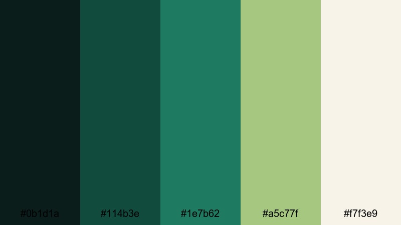 medusa gaze veneer greek mythology color palette with hex codes