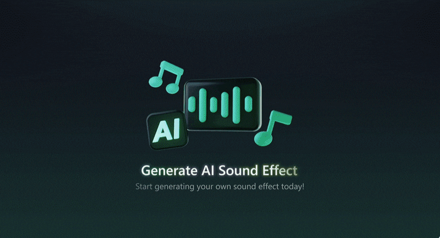 filmora ai sound effect generator