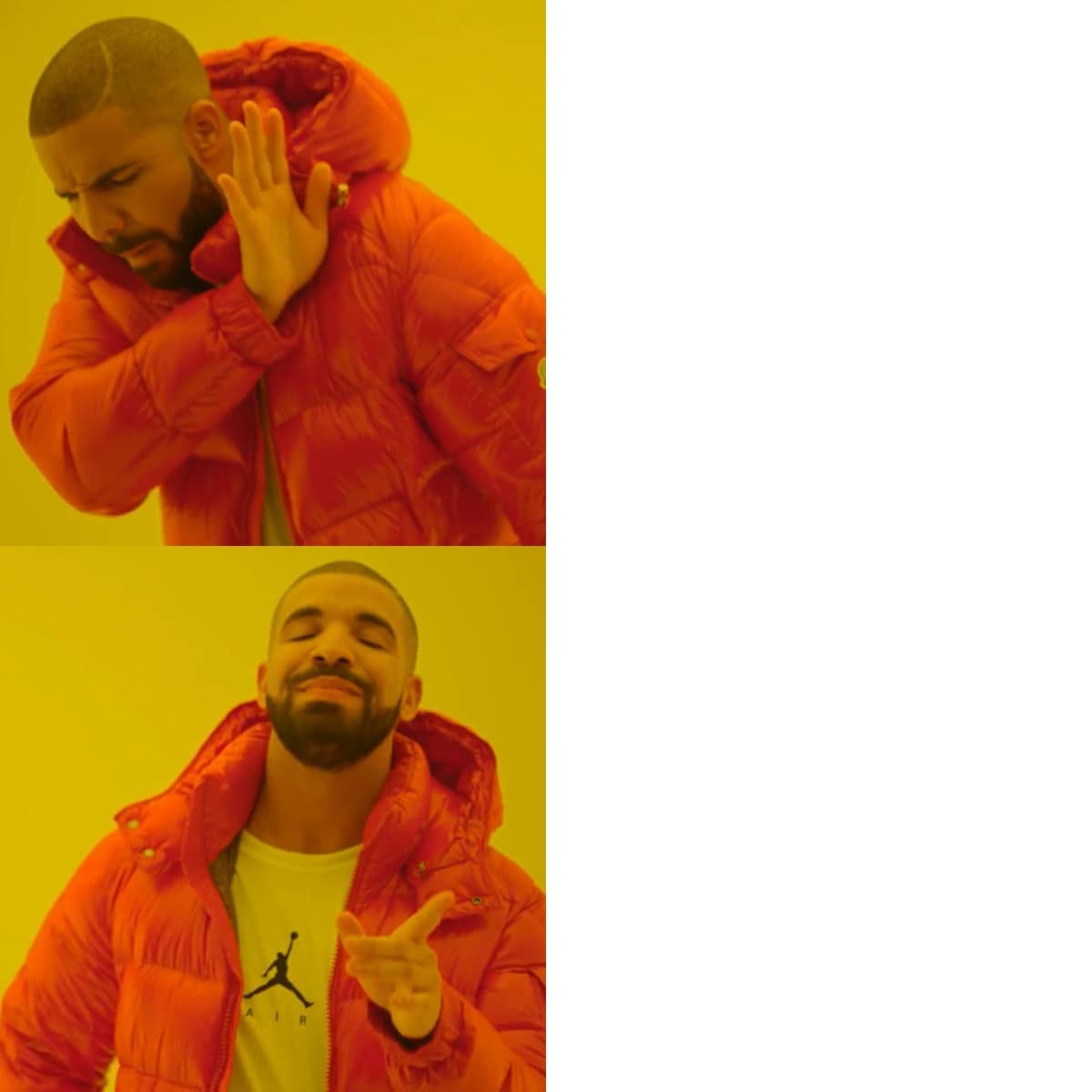 drake reaction meme
