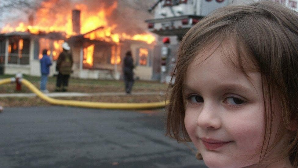 disaster girls meme