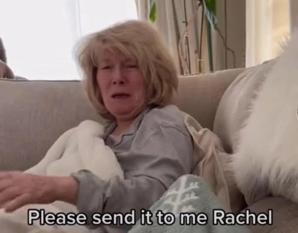 send me rachel meme