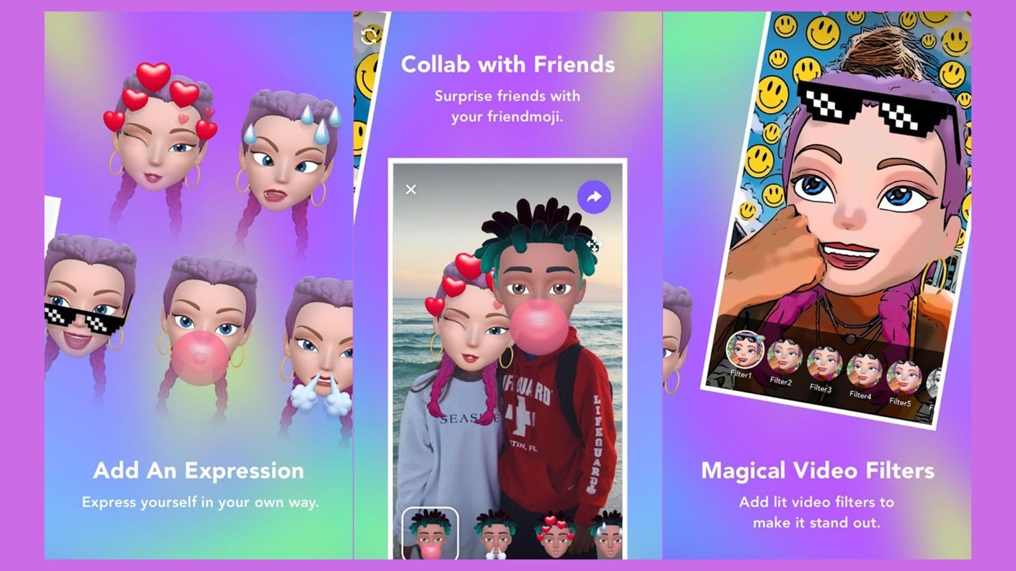 face cam avatar face emoji