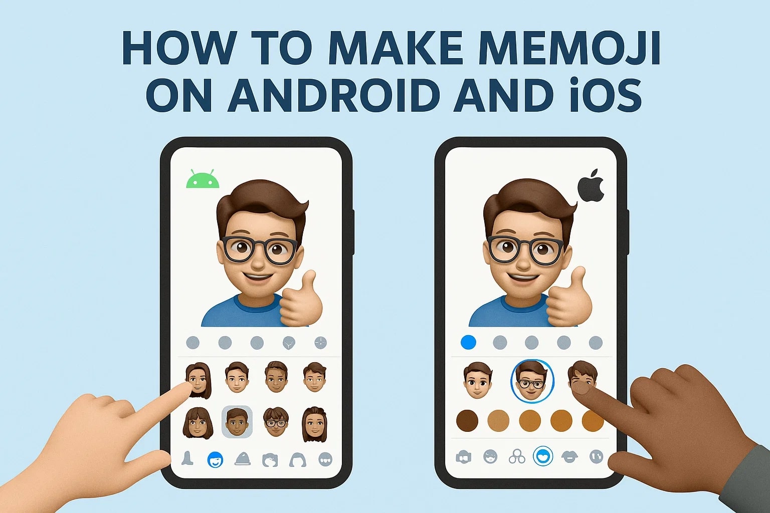 guide to making memoji on android ios