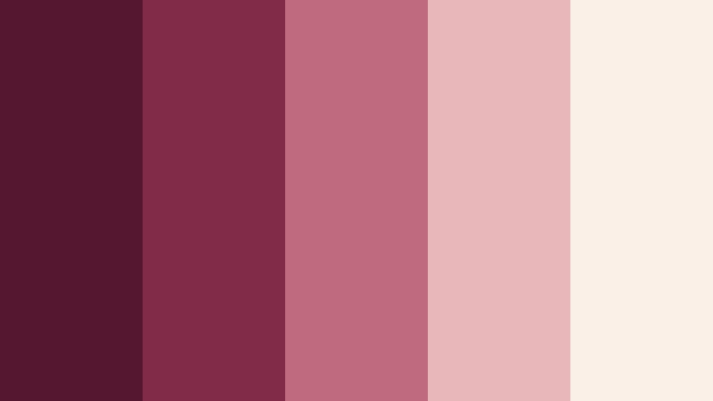 merlot pearl atelier burgundy and blush jewelry store color color palette with hex codes