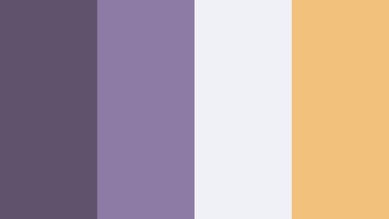 metro dusk signature dusky lavender color palette with hex codes