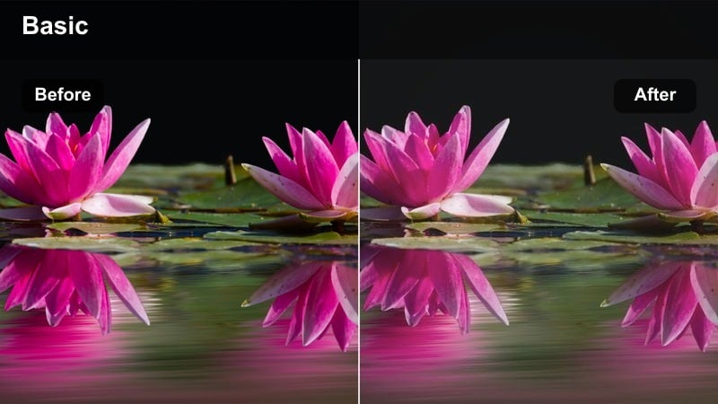 Subway platform with a train and passengers in muted, faded tones.