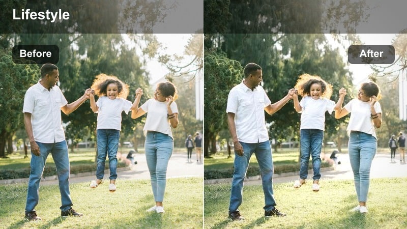Cool-toned metro tunnel with escalator and minimal lighting
