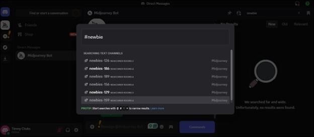 joining newbie chat