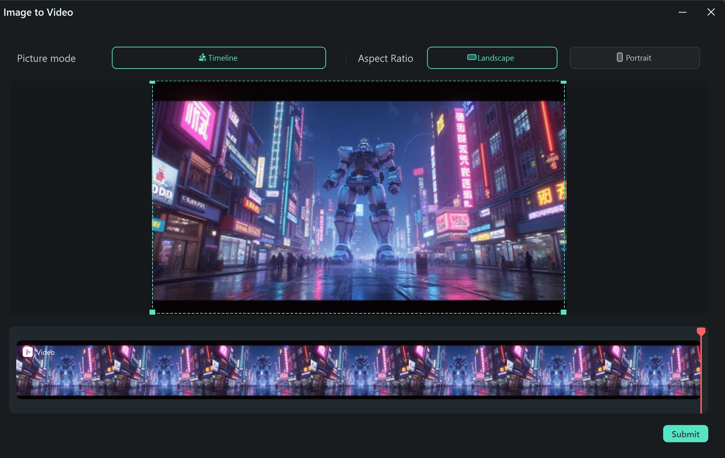 set picture mode