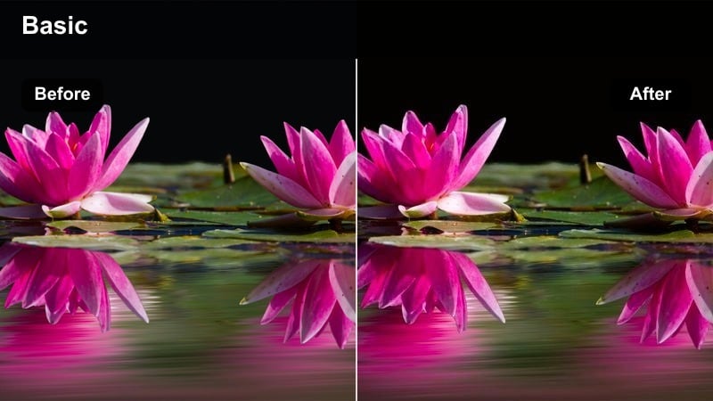 Dim indoor cafe bar area with warm amber lights and deep shadows.