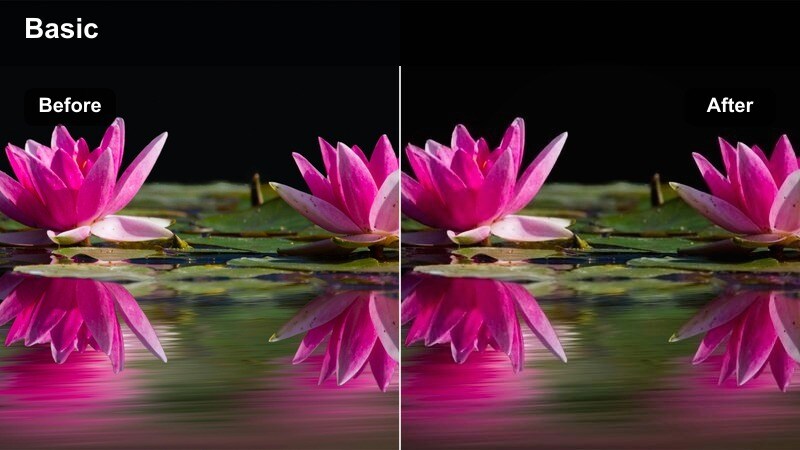 Nighttime city chase scene with cool blue tones and strong contrast