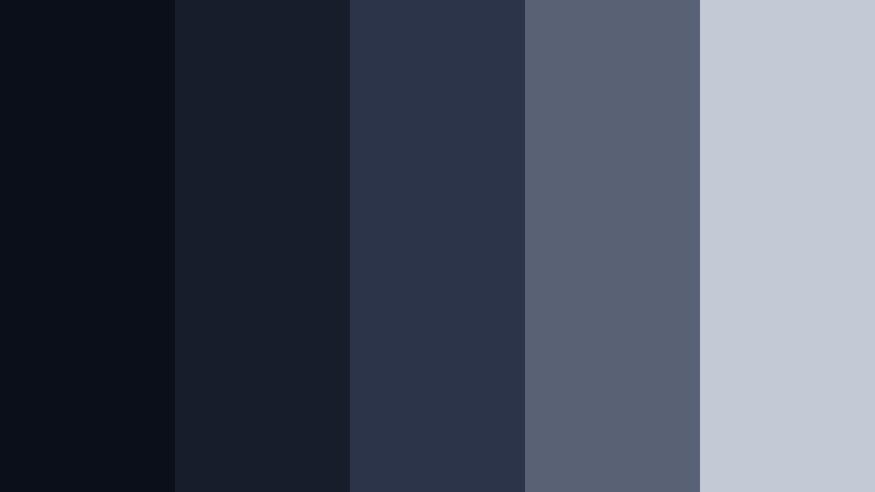 midnight cinema dark color palette color palette with hex codes