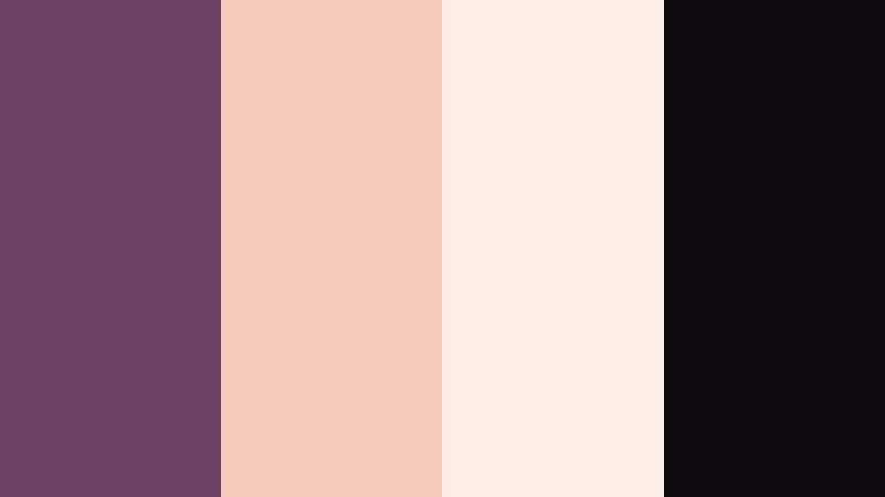 midnight cinema plum muted plum color palette with hex codes