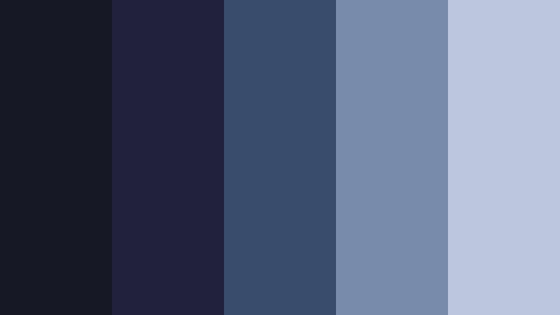 midnight edit suite moody frame indigo color palette with hex codes